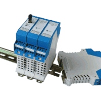 fiber optic converter for analog or digital signals