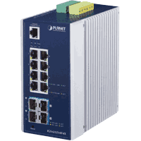 Industrial Ethernet Switch 8x 1000Base-T 4x 10GBase SFP+ manag.