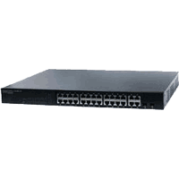 26 Port Fast/Gigait Ethernet Switch, 2x SFP Combo Uplink