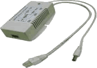 Power over Fast Ethernet PoE Splitter 25W IEEE 802.3af